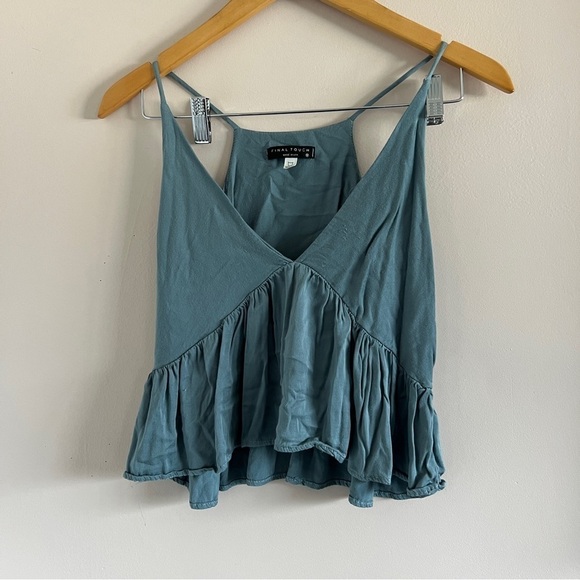 Final Touch | Blue Tank Top - Picture 1 of 7